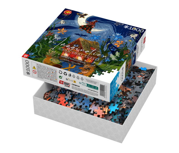 Good Loot Imagination Puzzle: Natalia Noszczyńska Słowiański Świat Nad - 1352594 - zdjęcie 4
